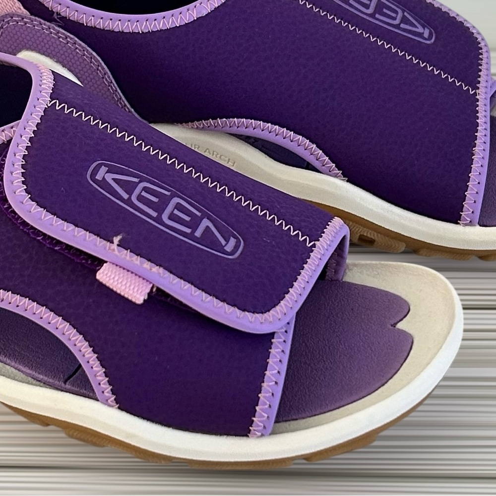 KEEN Sandals Girl’s Size 3 Knotch River Open Toe Quick Dry - Picture 4 of 13